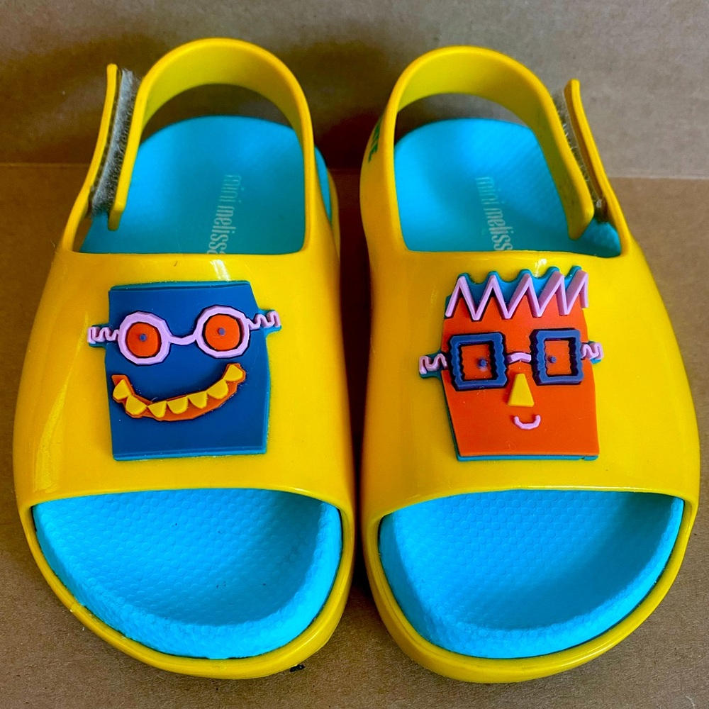 Mini Melissa Kids Jelly Sandals Size 7